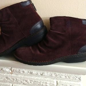 Clarks Suede Booties 60745290